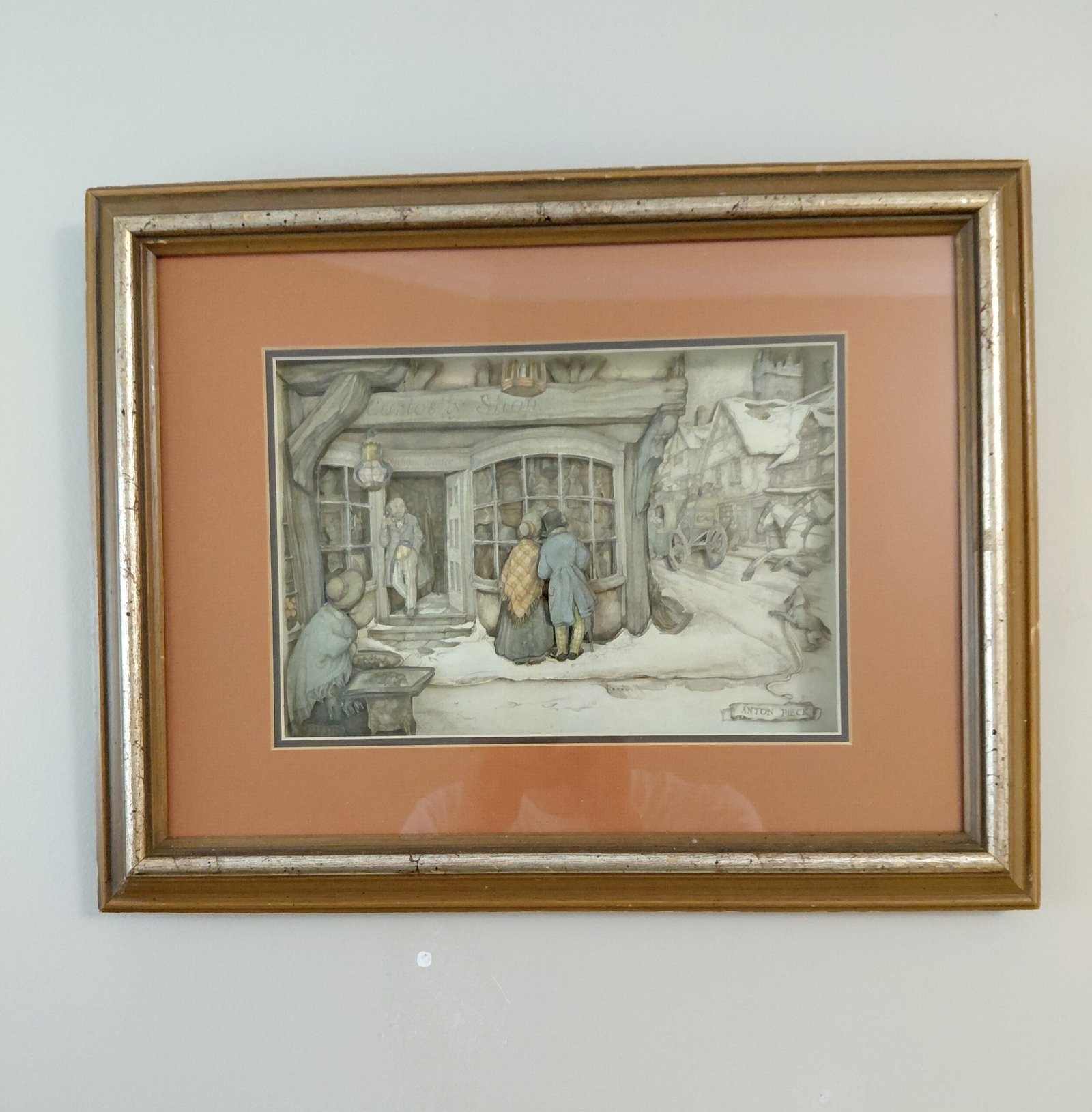 Anton Pieck Shadowbox Framed Art