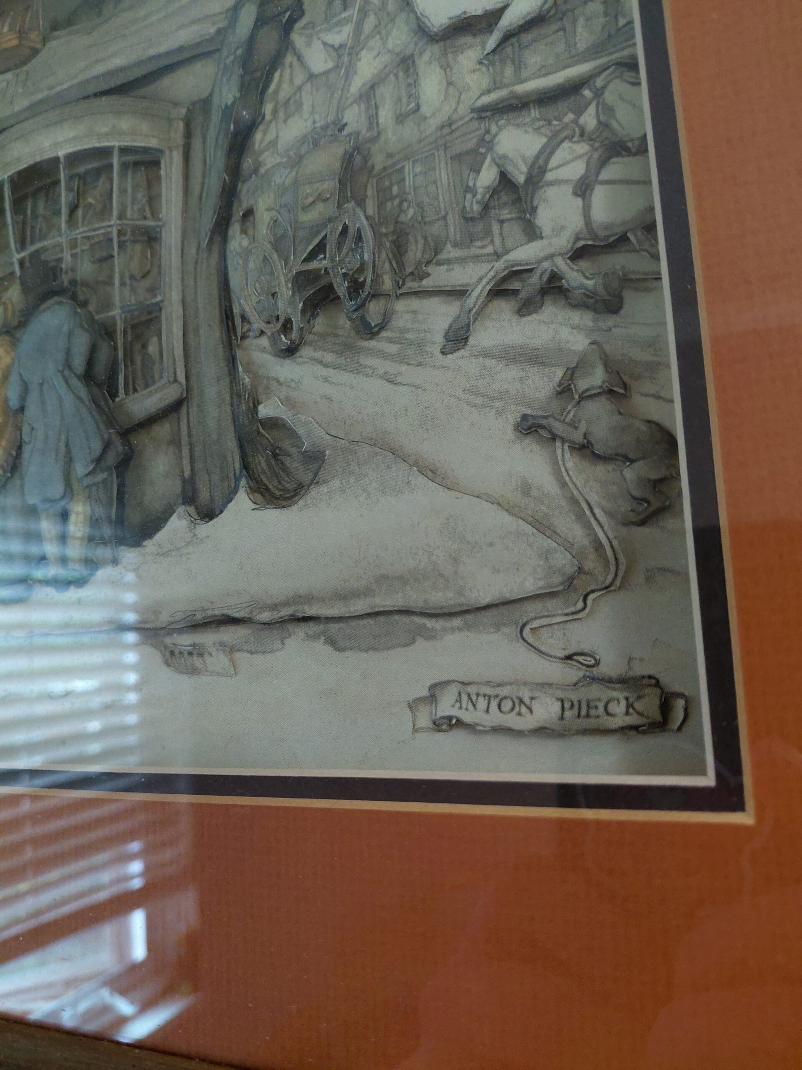 Anton Pieck Shadowbox Framed Art - Image 2