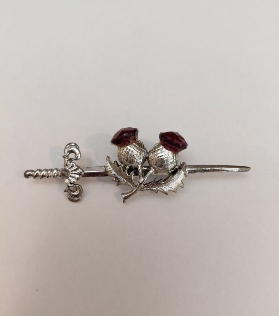 Scottish Ward Brooch Costume Jewelry
