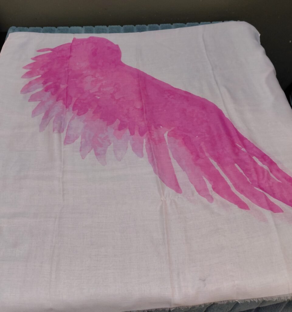 Rare Mary Kay Ash Charitable Foundation "Hope Soars" Pink Angel Wings Scarf