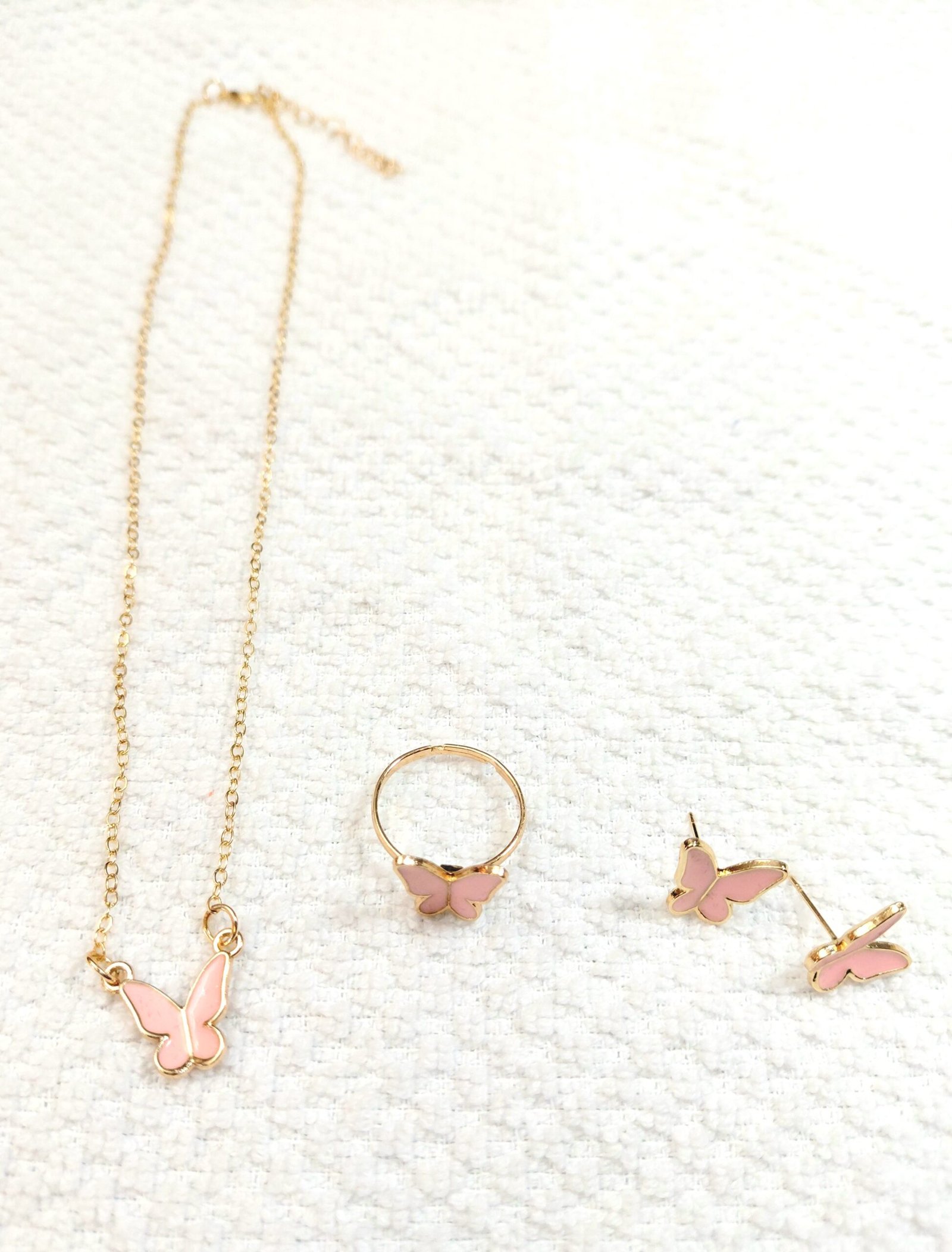 Butterfly 4pc Jewelry Set - Image 2