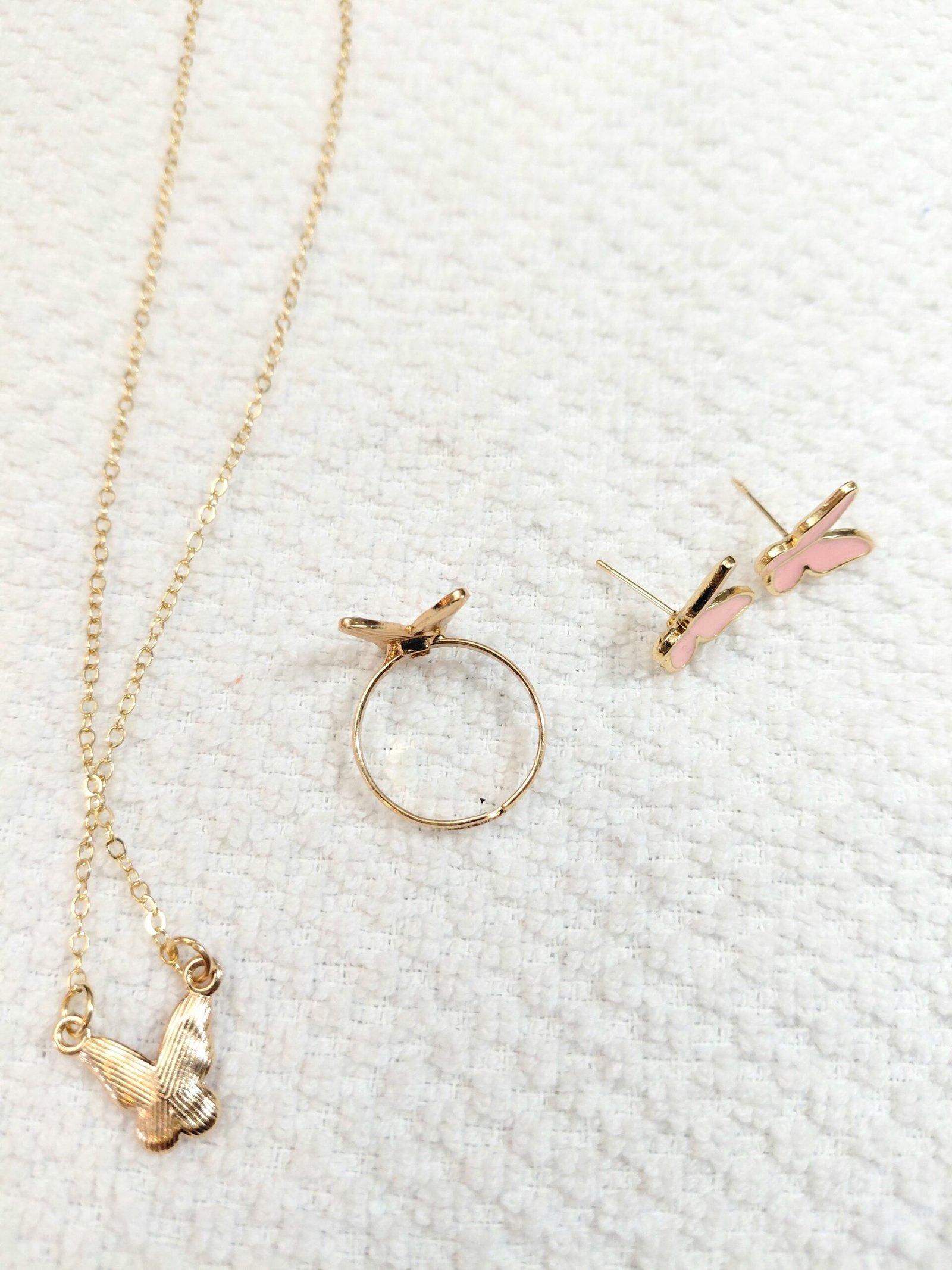 Butterfly 4pc Jewelry Set - Image 3