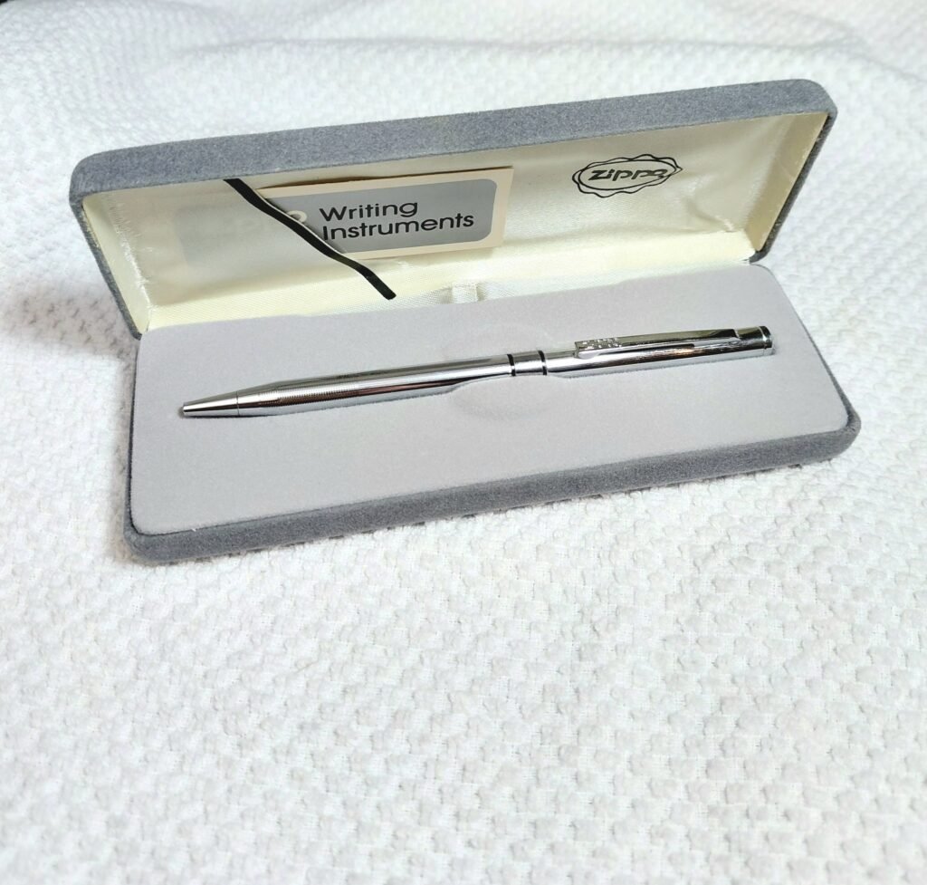 Zippo Boxed Ball Point Pen Chrome Color