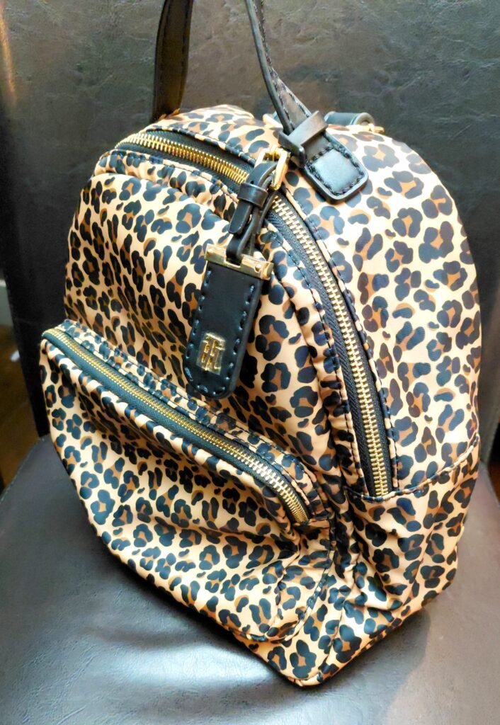 Tommy Hilfiger Mini Leopard Print Backpack