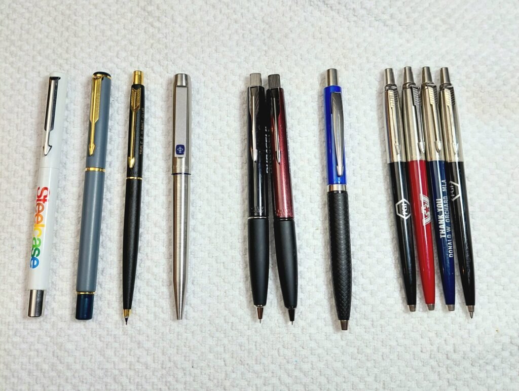 Parker Pen Collection (10) - With Advertising