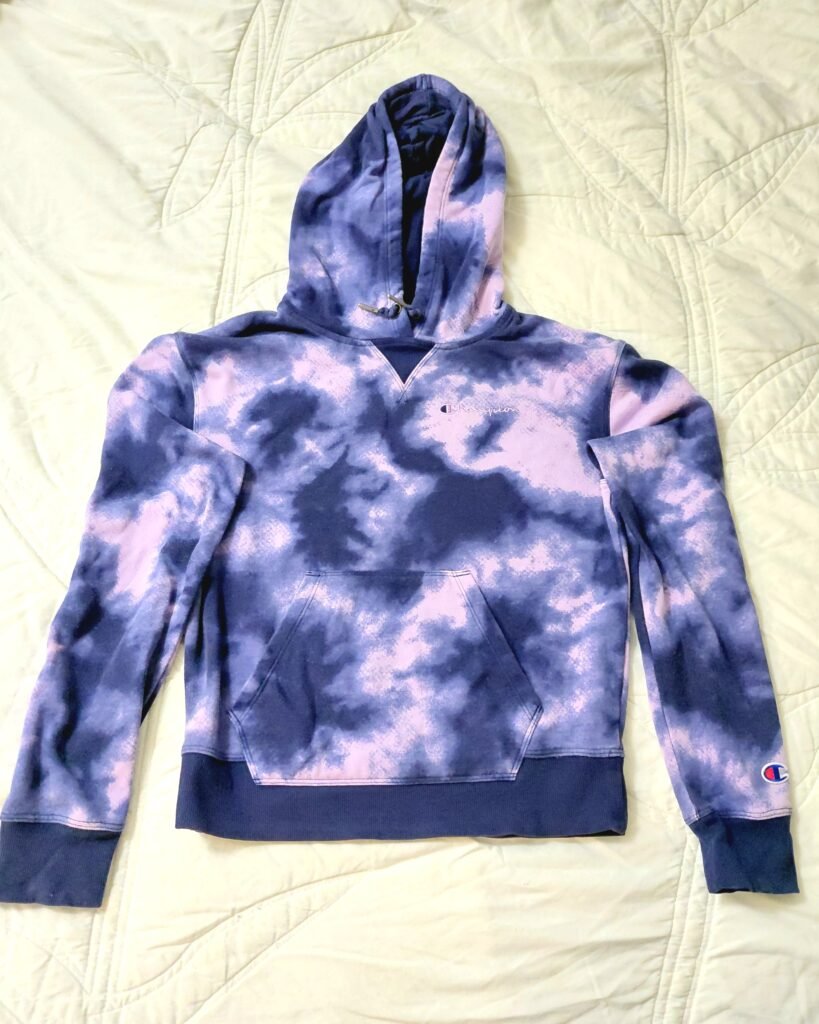 Champion Tie-Dye Hoodie XS Ladies