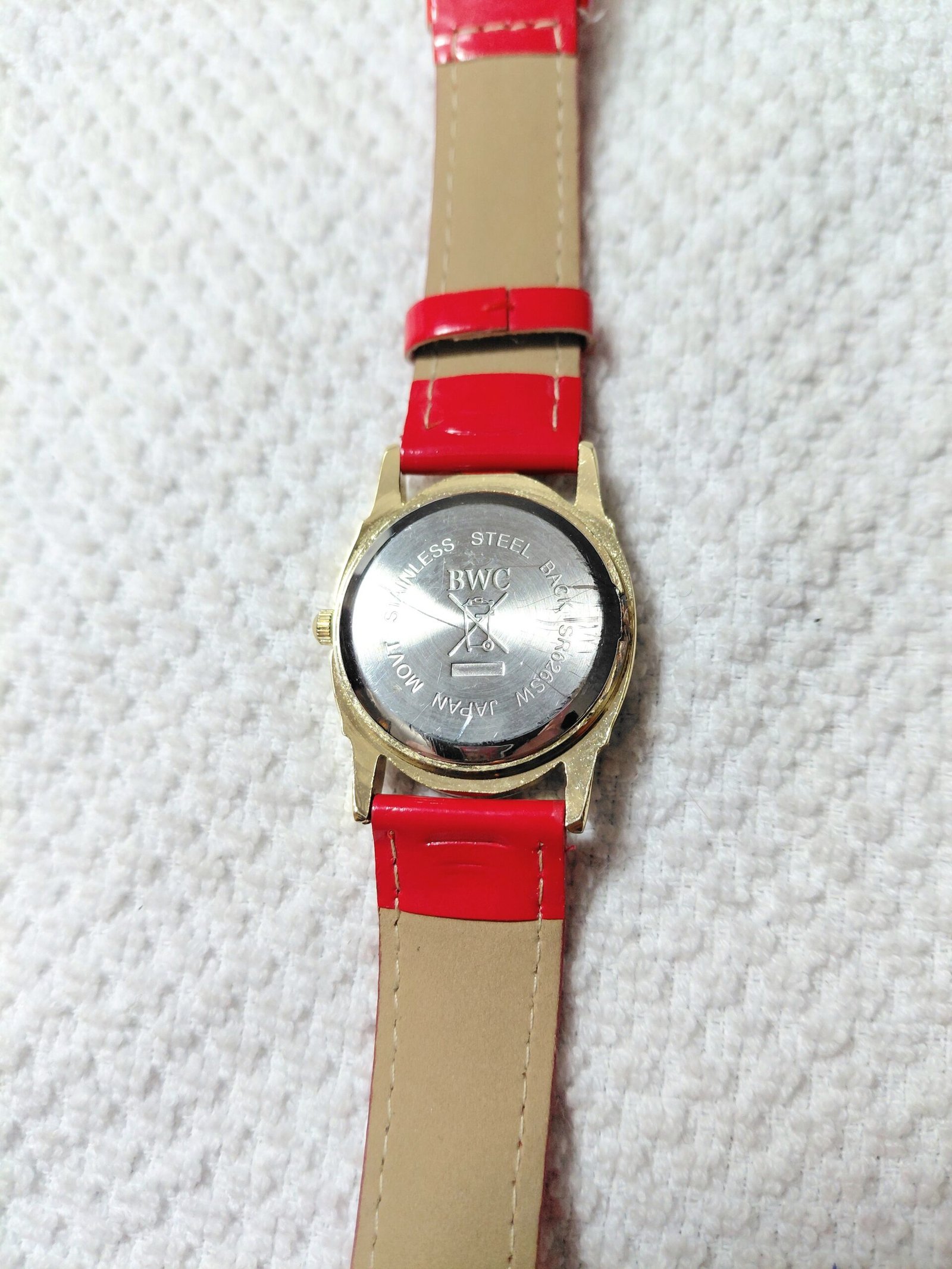 Red Banded Ladies Watch - Image 3