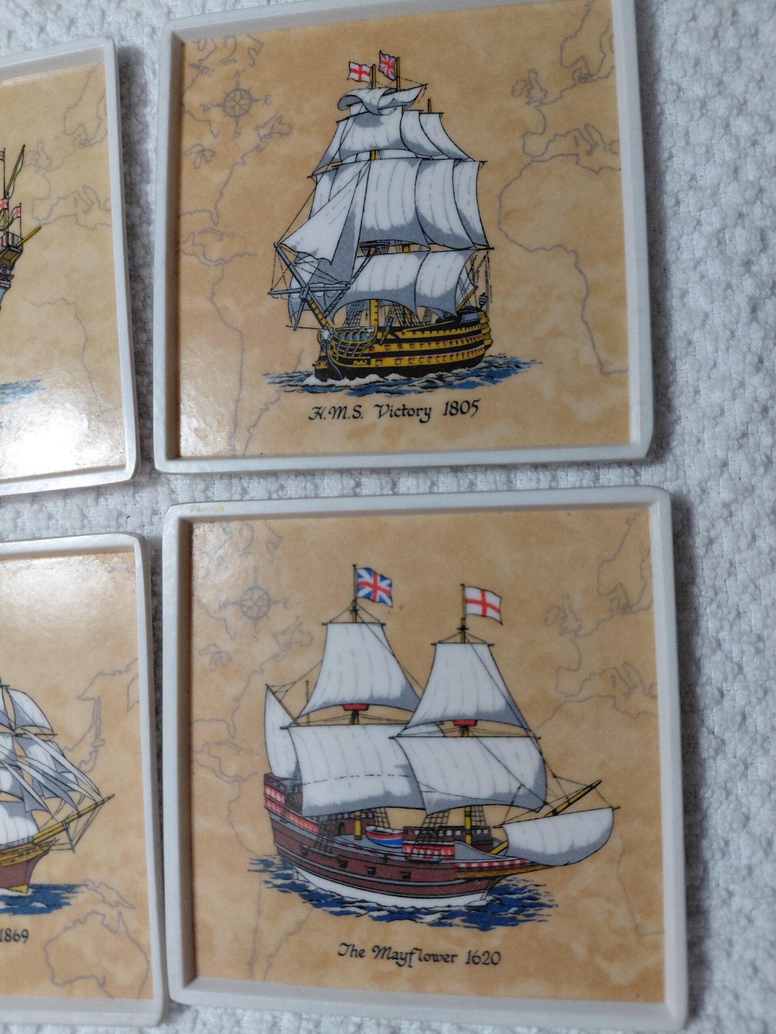 Ship Coaster Set - Image 5